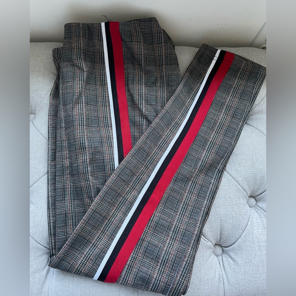 Sanctuary size small plaid pant